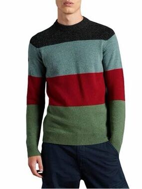 Superdry Colorblock Knit Sweater | Size S
